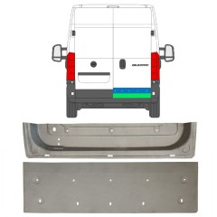 Reparaturblech hintere Tür für Peugeot Boxer 2006-2025 / Rechts / Satz 14257