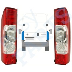 Rückleuchte für Citroen Jumper 2006-2014 / Links+Rechts / Satz 13233