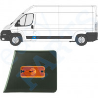 FIAT DUCATO 2006- VORNE MITTELSÄULE SEITENLEISTE HECKLEUCHTE / LINKS