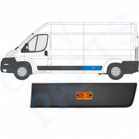 FIAT DUCATO 2006- HINTEN SEITENLEISTE MIT HECKLEUCHTE / LINKS