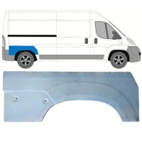 Reparaturblech Kotflügel hinten für Peugeot Boxer 2006-2026 / Rechts 16957