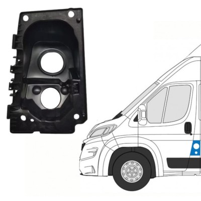 Tankklappe Aufnahme für Fiat Ducato 2014-2018 / Links 15135