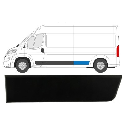 Seitenleiste Kotflügel hinten für Fiat Ducato 2018- / Links 14681