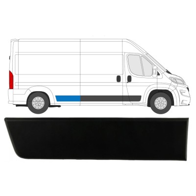 Seitenleiste Kotflügel hinten für Fiat Ducato 2018- / Rechts 14680