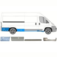 Reparaturblech-Set für Peugeot Boxer 2006-2026 / Rechts 16803