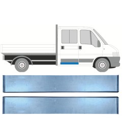 Reparaturblech hintere Tür für Fiat Ducato 1994-2006 / Links+Rechts / Satz 10501