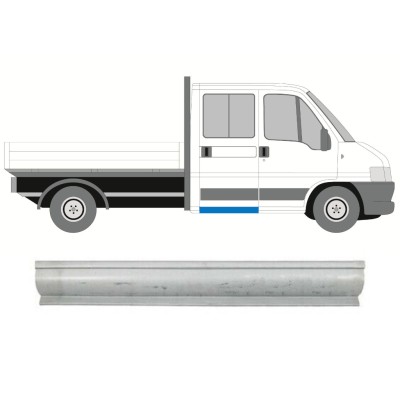 Reparaturblech Schweller für Fiat Ducato 1994-2006 / Links = Rechts (symmetrisch) 16009