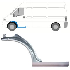 Reparaturblech Schweller + Kotflügel vorne für Peugeot Boxer 1994-2006 / Links / Satz 14080