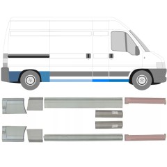Reparaturblech-Set für Fiat Ducato 1994-2006 / 5757