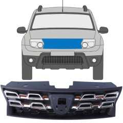 Kühlergrill für Dacia Duster 2010-2017 / Satz 7500