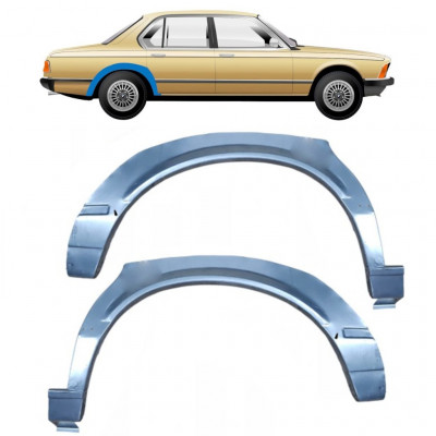 BMW 7 E23 1976-1986 RADLAUF REPARATURBLECH / SATZ