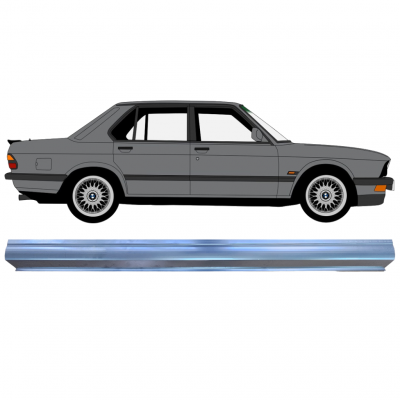 BMW 5 E28 1981-1987 SCHWELLER REPARATURBLECH / RECHTS = LINKS