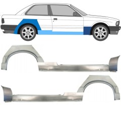 Reparaturblech Schweller + vorderer + hinterer Kotflügel für BMW 3 E30 1987-1994 / Satz 11513