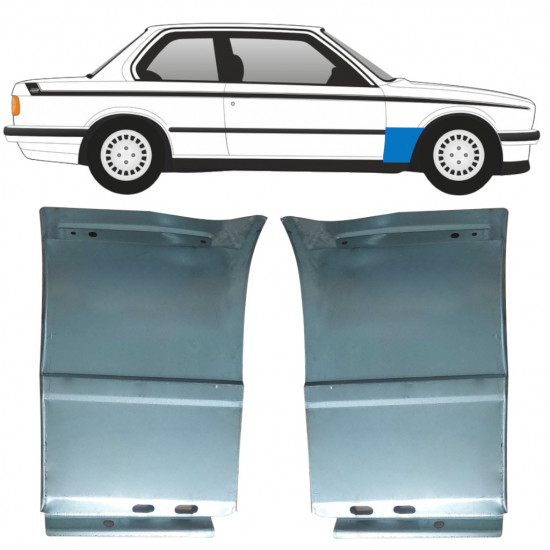 BMW 3 E30 1982-1994 VORNE KOTFLÜGEL REPARATURBLECH / SATZ