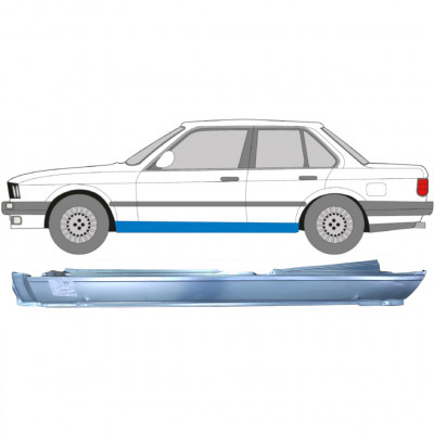BMW 3 E30 1982-1994 4 TÜR VOLL SCHWELLER REPARATURBLECH / LINKS