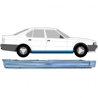 BMW 5 E34 1987-1996 SCHWELLER REPARATURBLECH / RECHTS