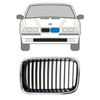 Kühlergrill für BMW 3 E36 1990-1995 / Links 16296