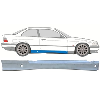 Voll schweller für BMW 3 E36 1990-2000 / Rechts / COUPE 16065