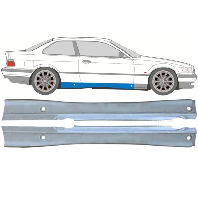 Voll schweller für BMW 3 E36 1990-2000 / Links+Rechts / COUPE / Satz 16067
