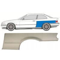 Reparaturblech Kotflügel hinten für BMW 3 E36 1990-2000 / Links / COUPE 16384
