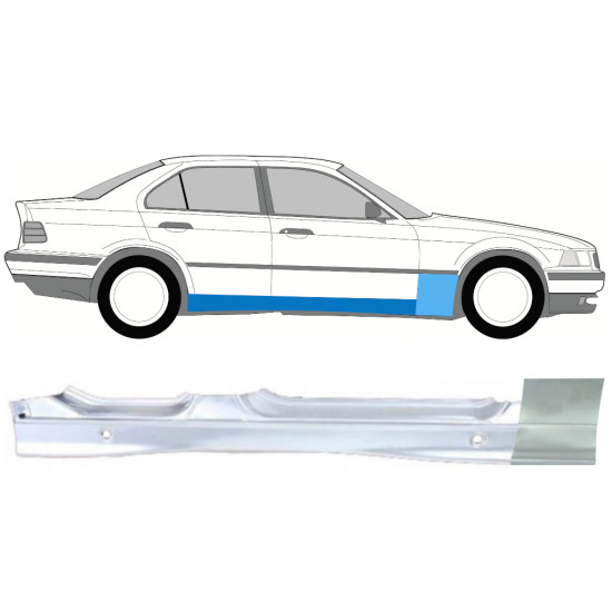 BMW 3 E36 1990-2000 VORNE KOTFLÜGEL REPARATURBLECH + SCHWELLER REPARATURBLECH / SATZ / RECHTS