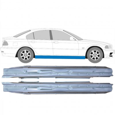 BMW E46 3 1998-2005 VOLL SCHWELLER REPARATURBLECH 1MM STAHL / SATZ