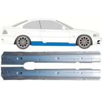 Voll schweller für BMW 3 E46 1998-2006 / Links+Rechts / COUPE / Satz 16814