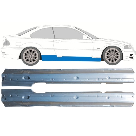 Voll schweller für BMW 3 E46 1998-2006 / Links+Rechts / COUPE / Satz 16814