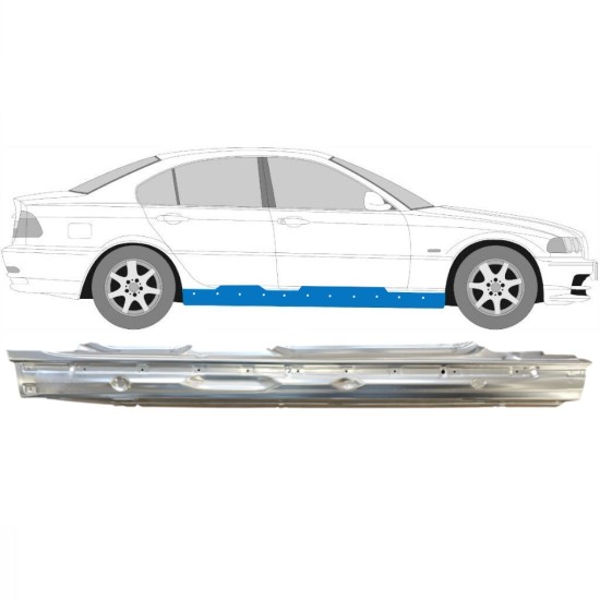 Voll schweller für BMW 3 E46 1998-2006 / Rechts 14995