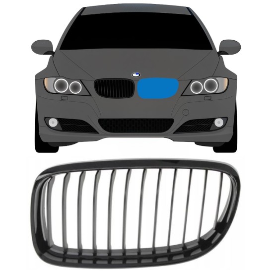 Kühlergrill für BMW 3 E90 2008-2012 / Links 16304