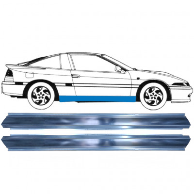 MITSUBISHI ECLIPSE 1989-1995 SCHWELLER REPARATURBLECH / RECHTS + LINKS / SATZ