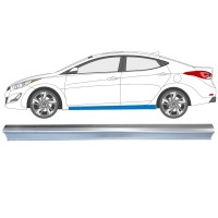 Reparaturblech Schweller für Hyundai Elantra 2010-2015 / Links 14935