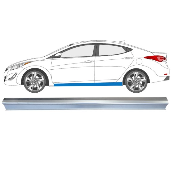 Reparaturblech Schweller