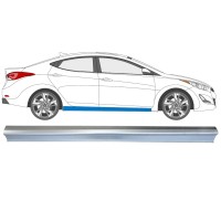 Reparaturblech Schweller für Hyundai Elantra 2010-2015 / Rechts 14933 Reparaturblech Schweller für Hyundai Elantra 2010-2015 / Rechts 14933