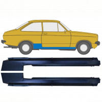 FORD ESCORT 1974-1980 3 TÜR SCHWELLER REPARATURBLECH / SATZ