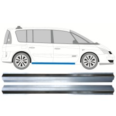 Reparaturblech unterer Schweller für Renault Espace 2002-2015 / Links+Rechts / Satz 14987