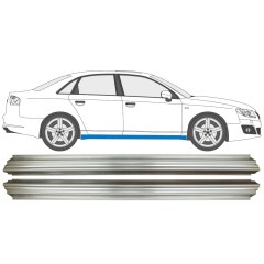 Reparaturblech Schweller für Seat Exeo 2008-2013 / Links+Rechts / Satz 12613