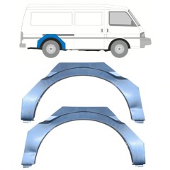 Reparaturblech Kotflügel hinten für Mazda E-Serie 1984-1998 / Links+Rechts / Satz 11033