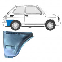 FIAT 126P 1985-1994 HINTEN KOTFLÜGEL REPARATURBLECH UNTEN HINTEN TEIL / RECHTS