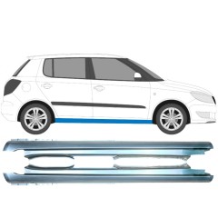 Voll schweller für Skoda Fabia II 2007-2015 / Links+Rechts / Satz 10695