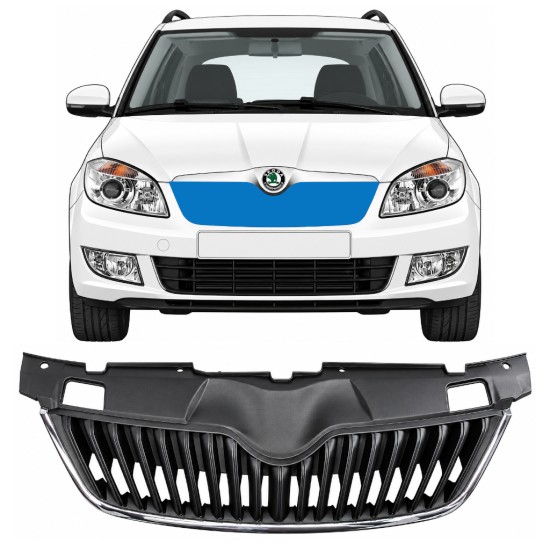 Kühlergrill für Skoda Fabia II 2010-2015 17231