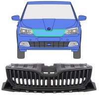 Schwarzer Kühlergrill für Skoda Fabia 2014-2018 / Satz 7544