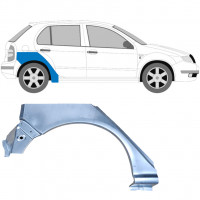 SKODA FABIA 1999-2007 RADLAUF REPARATURBLECH / RECHTS