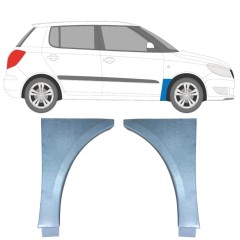 Reparaturblech Kotflügel vorne für Skoda Fabia II 2007-2015 / Links+Rechts / Satz 10272