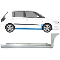 Voll schweller + Reparaturblech Kotflügel vorne für Skoda Fabia II 2007-2015 / Rechts / Satz 11170