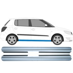 Reparaturblech Schweller für Skoda Fabia II 2007-2015 / Links+Rechts / Satz 10615
