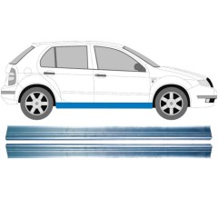 Reparaturblech Schweller für Skoda Fabia I 1999-2007 / Links+Rechts / Satz 9543