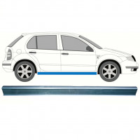 SKODA FABIA 1999-2007 SCHWELLER REPARATURBLECH / RECHTS = LINKS