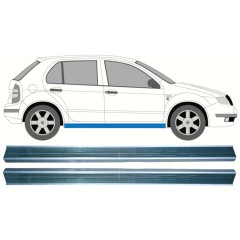Reparaturblech Schweller für Skoda Fabia I 1999-2007 / Links = Rechts (symmetrisch) / Satz 10313