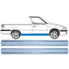 Reparaturblech Schweller für Skoda Felicia 1994-2001 / Links = Rechts (symmetrisch) / PICKUP / Satz 12608